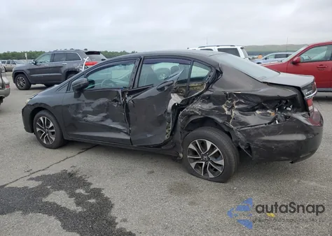 2014 Honda Civic Ex из США, поврежденный, VIN 2HGFB2F87EH511500